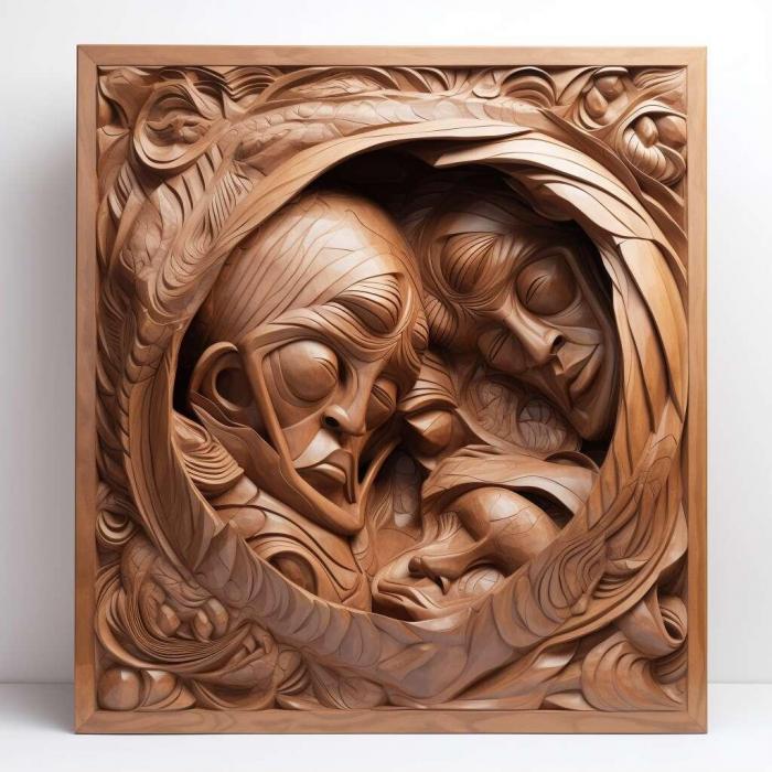 نموذج ثلاثي الأبعاد لآلة CNC 3D Art 